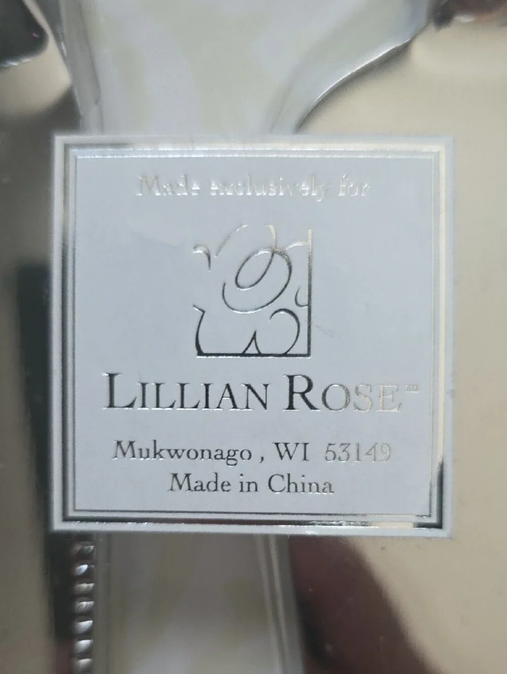 Lillian Rose Heart-Top Stainless Steel Cake Knife & Server Set - Silver